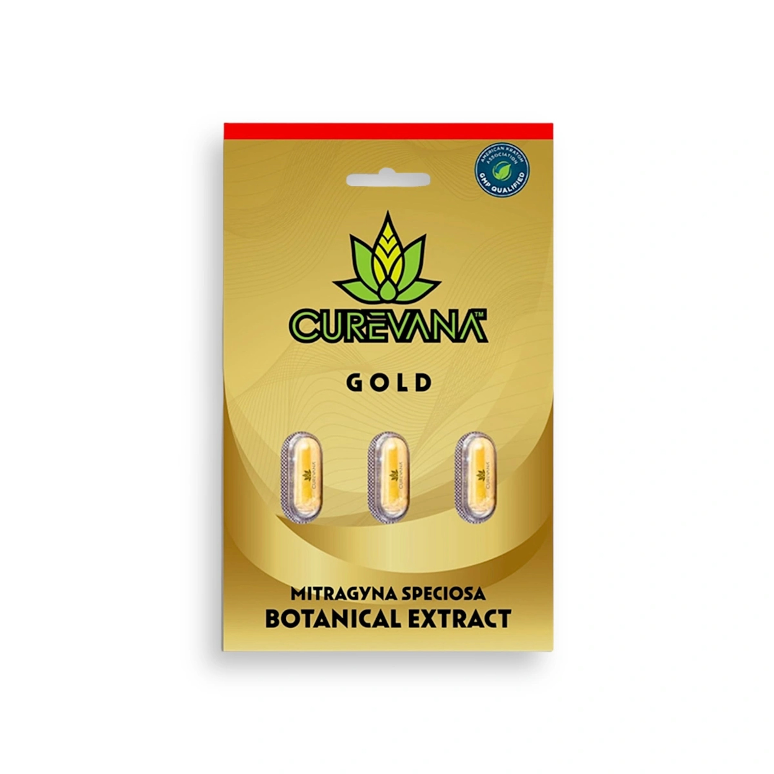 Curevana Kratom Extract Gold Capsules